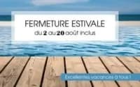 Congés d'été 2021 ADIS 95 : fermeture du 2 au 20 août