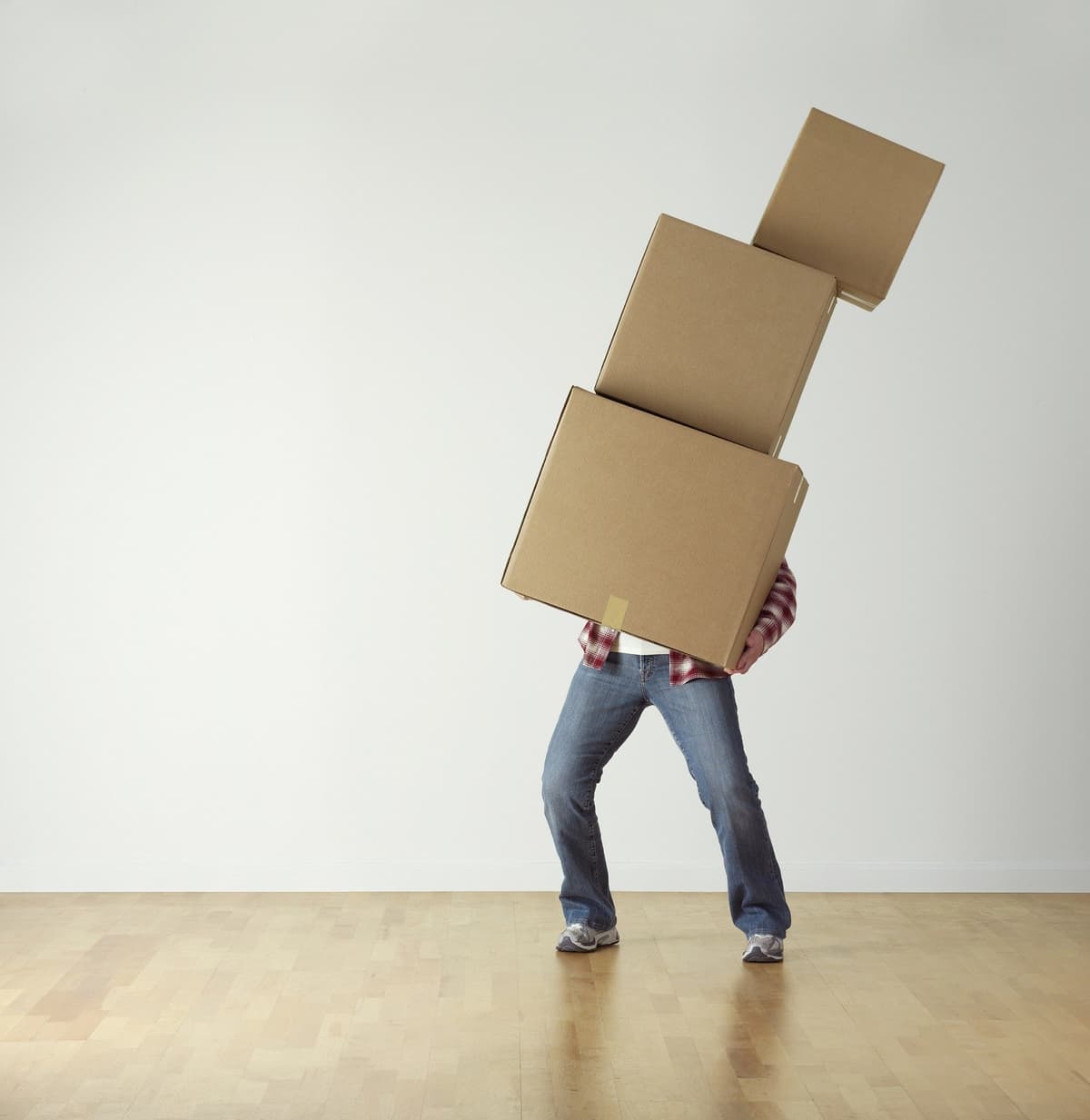 Déménagement d'atelier — cartons et préparation