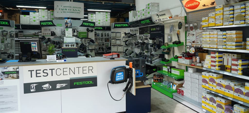 Showroom Festool Test Center ADIS 95